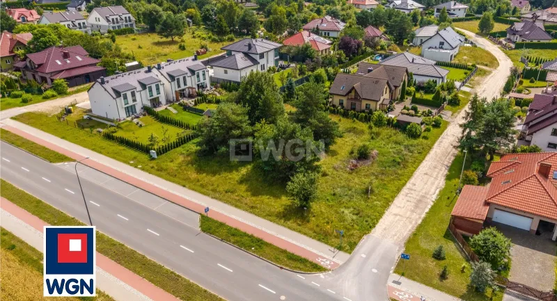 Grunt budowlany jednorodzinny na  sprzedaż Kąpino - Działka budowlana 1254 m2 w Kąpinie